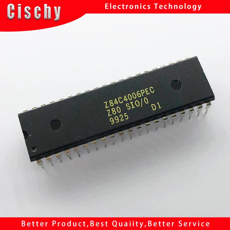 

1pcs/lot Z84C4010PEC Z84C4008PEC Z84C4006PEC Z80 DIP-40 In Stock