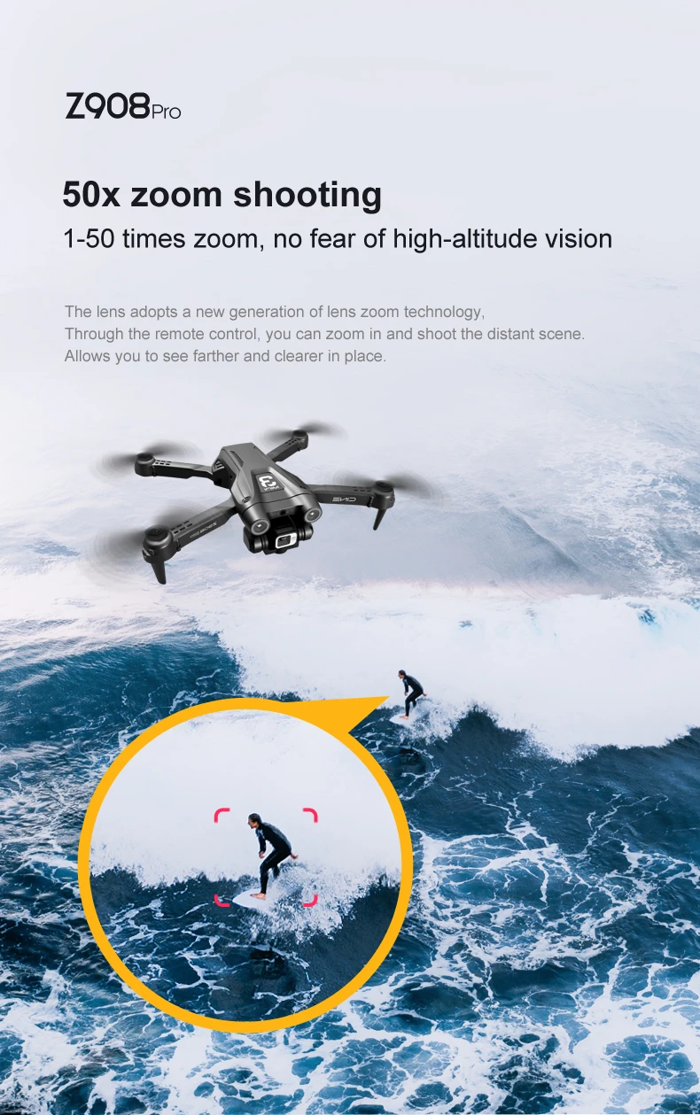 KBDFA Drone, the lens adopts a new generation of lens zoom technology .