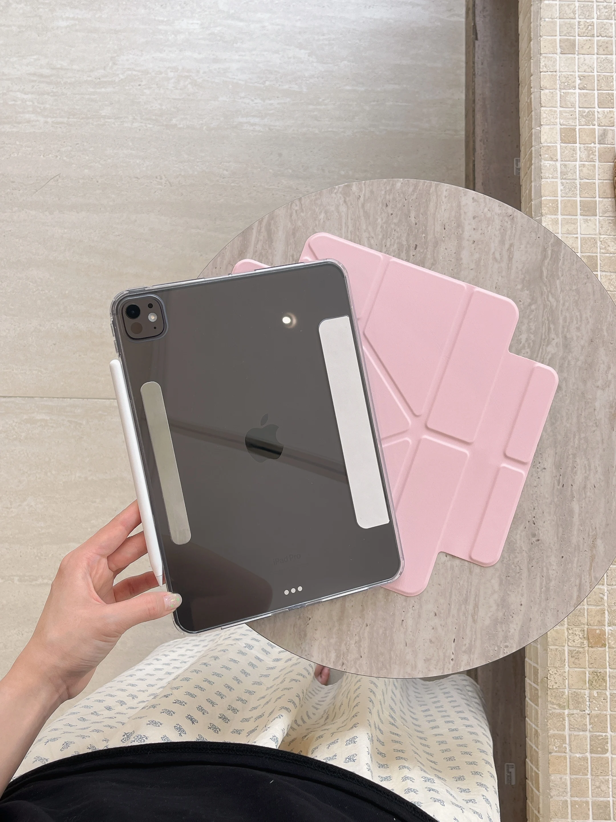 Enhanced Magnetic Tablet Case with Removable Cover
