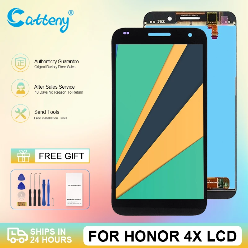 Для Huawei Honor 4X ЖК сенсорный экран дигитайзер Che2 L11 CHE2 UL00 сборка для Glory PLAY дисплей |