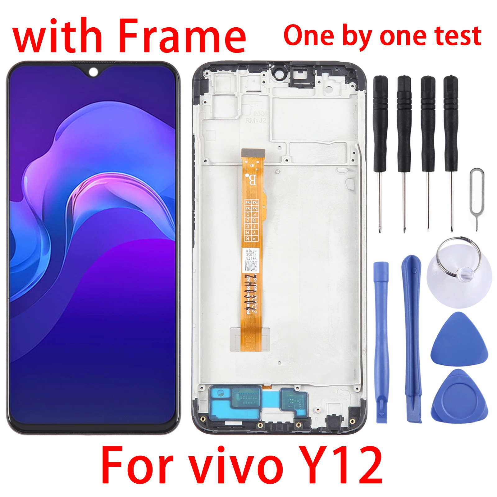 

OEM LCD Screen For vivo Y12 Digitizer Full Assembly with Frame