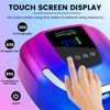 Cordless UV Nail Lamp 48LEDs 168W Professional LED Nail Lamp with Touch Display UV Light for Gel Nails Built-in 3-Timer Modes 5