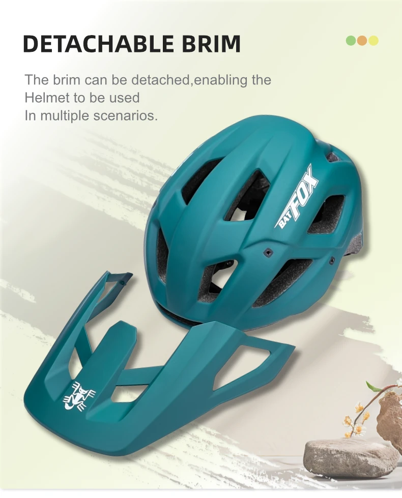 BATFOX 2026 Fahrradhelm für Herren und Damen, Integrierte Ultraleichte Belüftung, Pendler- und Rennrad-MTB-Fahrradhelm, Radsport-Sicherheitsausrüstung – Detail 8