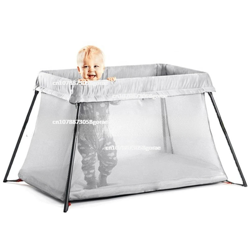 

Folding Portable Travel Baby Cot Play Pen Field Crib