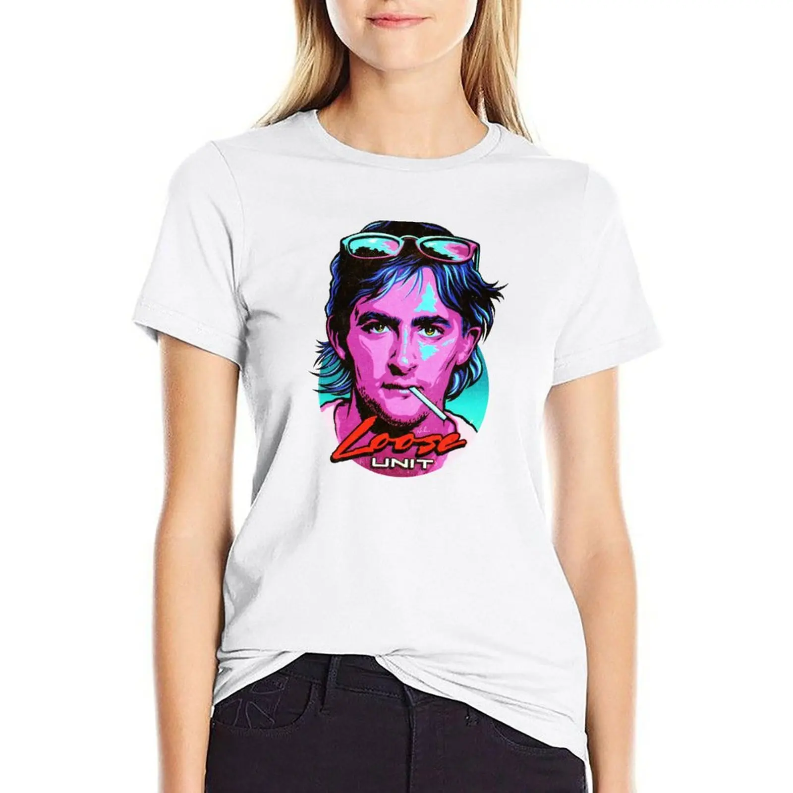 

Футболка женская свободного кроя, летняя одежда, одежда для женщин