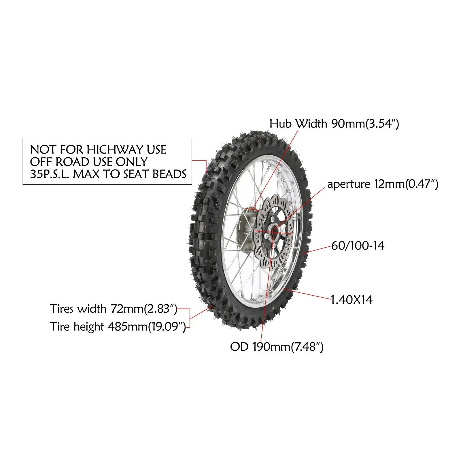 Dirt Bike Tire Sizes Explained