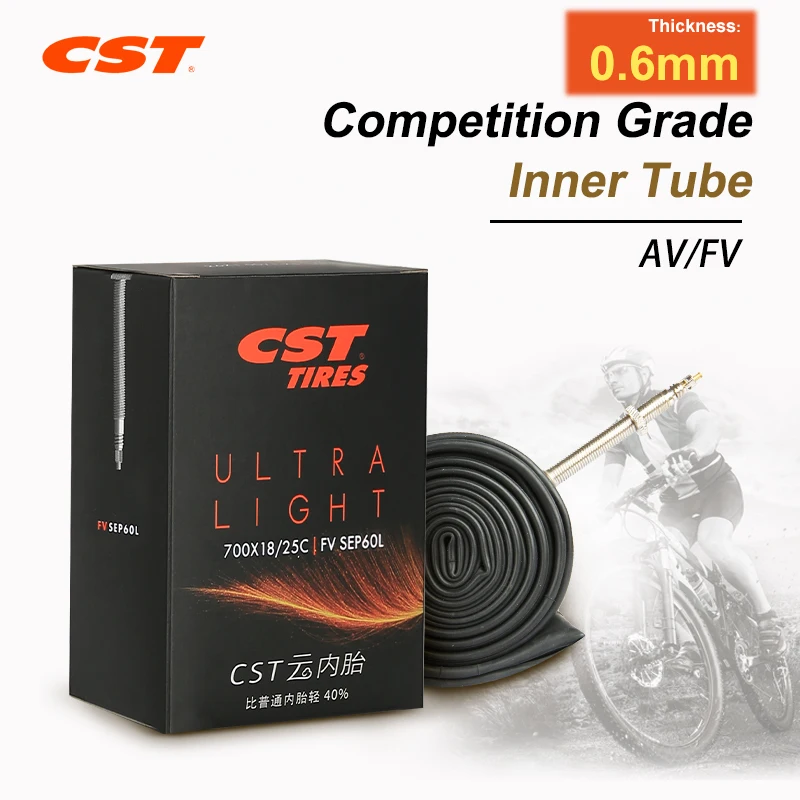 2PCS CST Bike Ultra-Light Inner Tube For MTB Road - Main Image