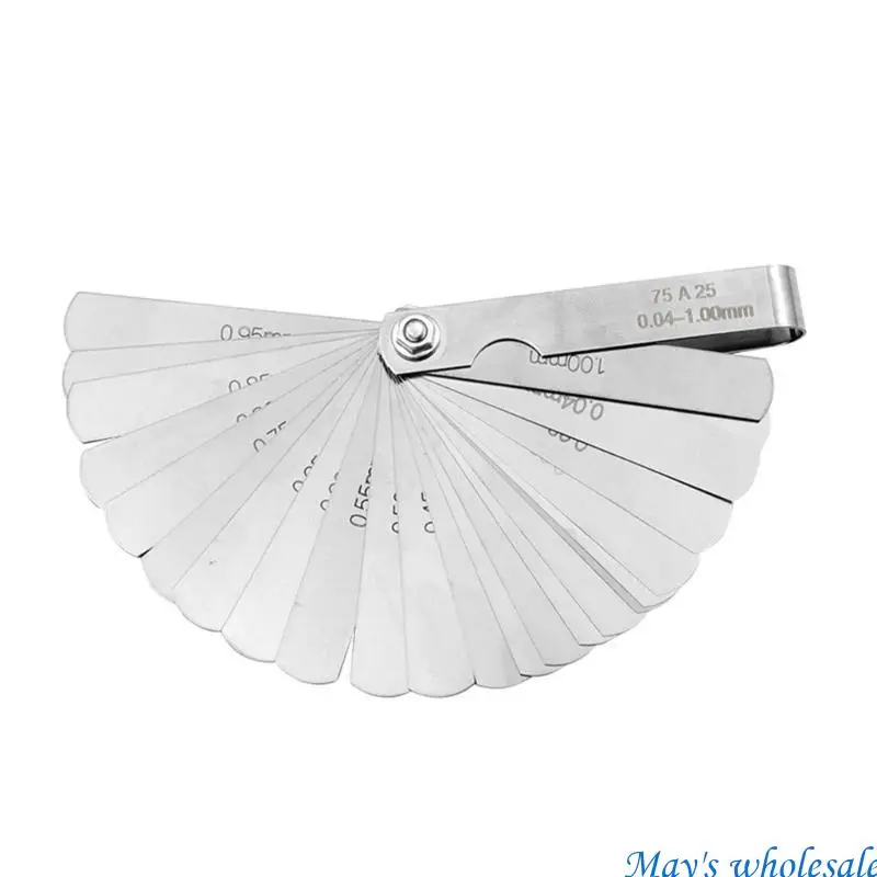 0.01-1mm/0.05-0.50mm/0.05-1.00mm/0.02-1.00mm 필러 게이지 스테인레스 스틸 448A