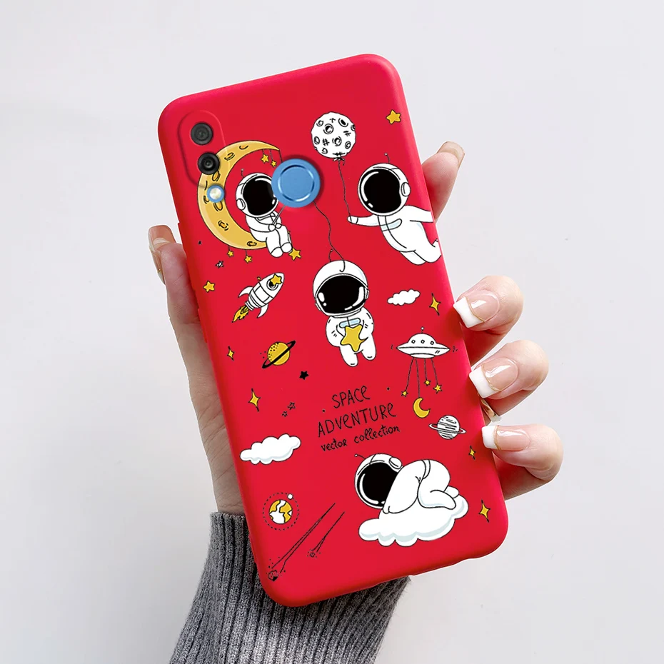 Cute Rabbit & Panda Painted Soft Silicon Cover for Huawei Honor Play 6.3