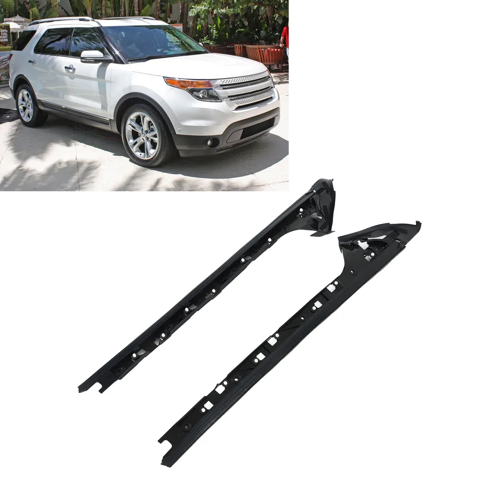 1Pc Windshield Outer Trim Pillar Molding 4 Door Compatible