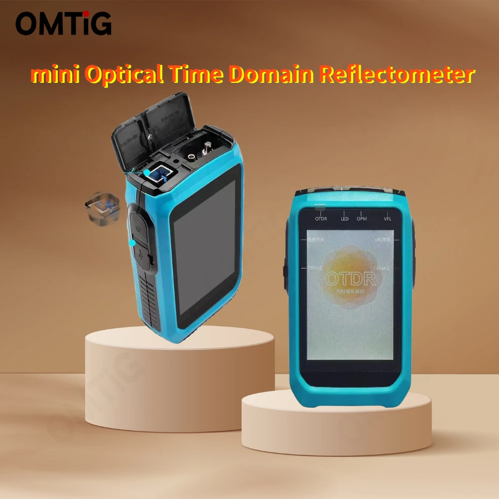 

Портативный Мини OTDR активное волокно 1550 нм 20 дБ 60 км Оптический рефлектометр сенсорный экран Type-C OPM VFL OLS тестер сенсорный экран FTTH
