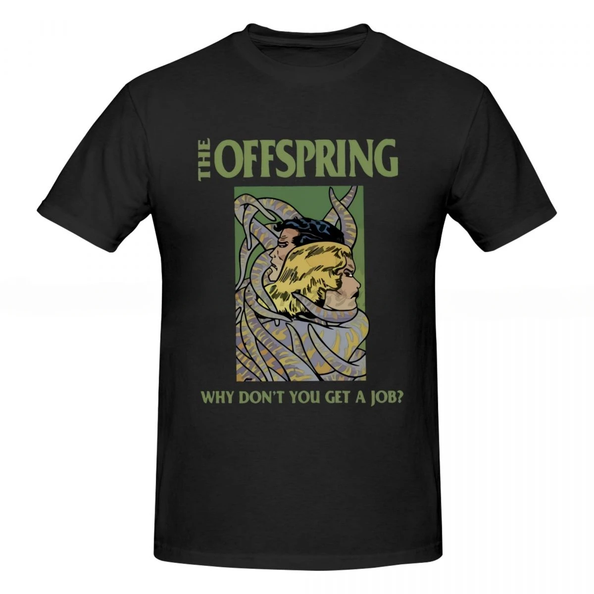 Perché Don It Ottieni Un Lavoro The Offsprings 2024 Maglietta Stampata Da Uomo Oversize Divertente Per Uomo Top Tees