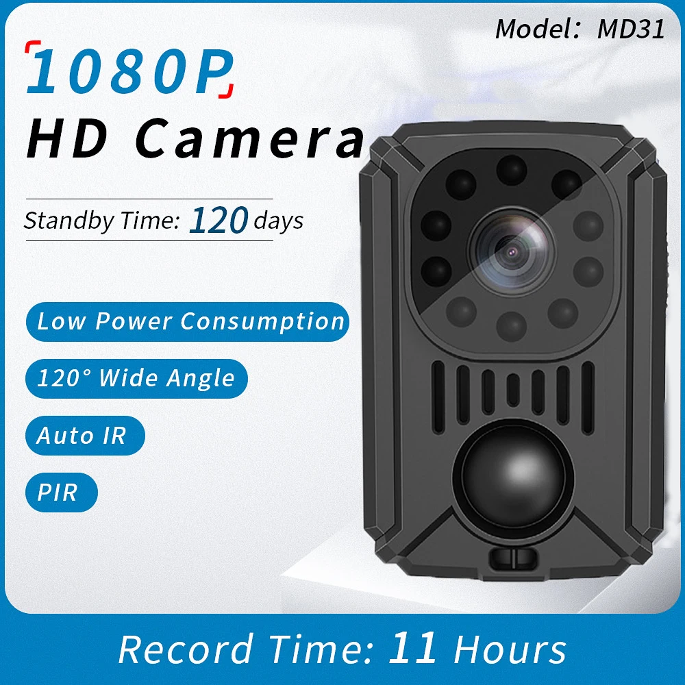 2022 Full Hd Mini Camera 1080P Night Vision Camcorder Micro Camares Sport Dv Video Small Pocket Cam Pir Per Riunioni Di Lavoro A Casa