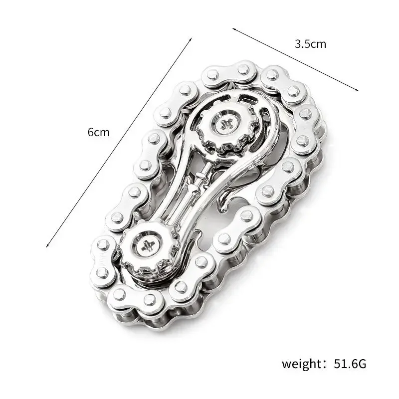 Mechanical EDC Gear Fidget Spinner Stress Relief Sprockets Flywheel Fingertip Gyro Fidget Spinner Desk Toy for Adults Sbff1d57f6d7748a78422db0bb4ab0e181