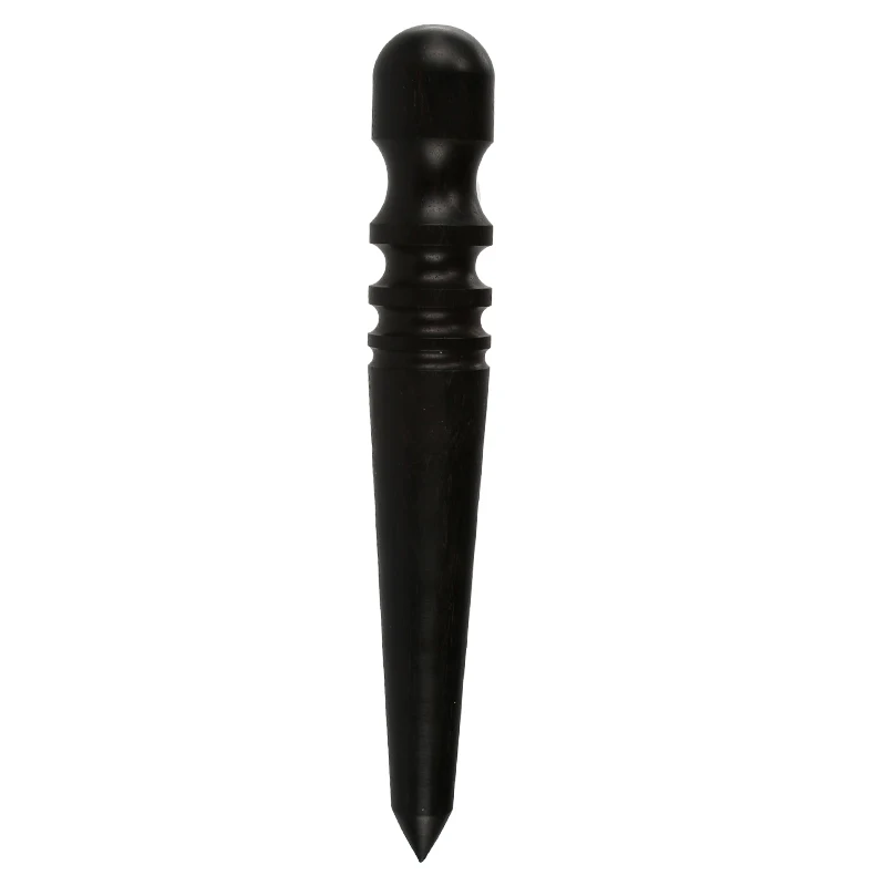 KRABALL Wooden Round Burnishing Edge Leather Edge Slicking Round Grinding Rod for Polished Leather Craft Working Tool