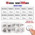 250pcs 0.1mm