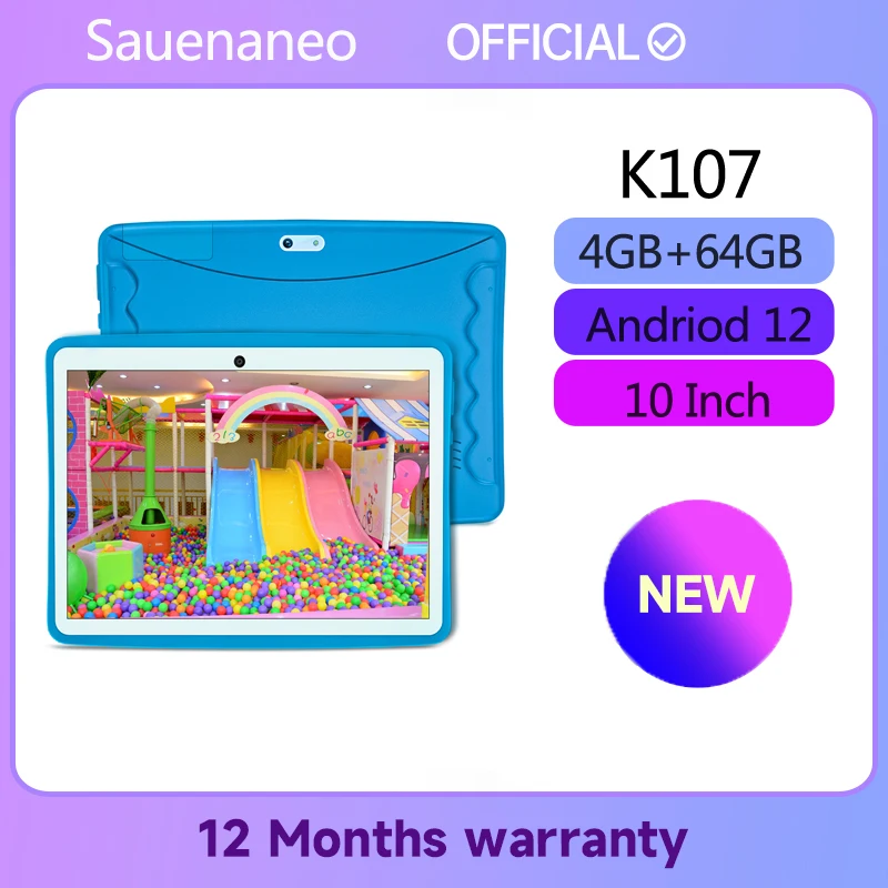 2023 Nuovo 10 Pollici Kidtablet Android10 4Gb 64Gb Dual Sim 4G 5G Telefonata Octa Core Wps Gps Bluetooth Rete Gps Wps Tablet Pc