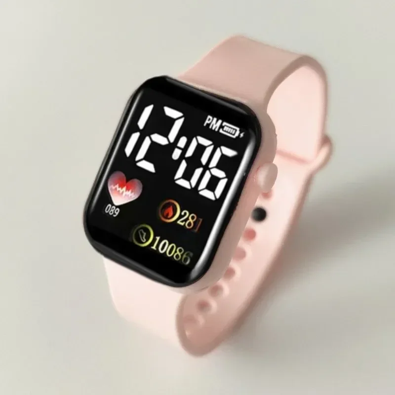 LED Digital Display Couple Student Children Universal Watch Waterproof Electronic Watch Smart For Men Women Sport Fitness digital watch