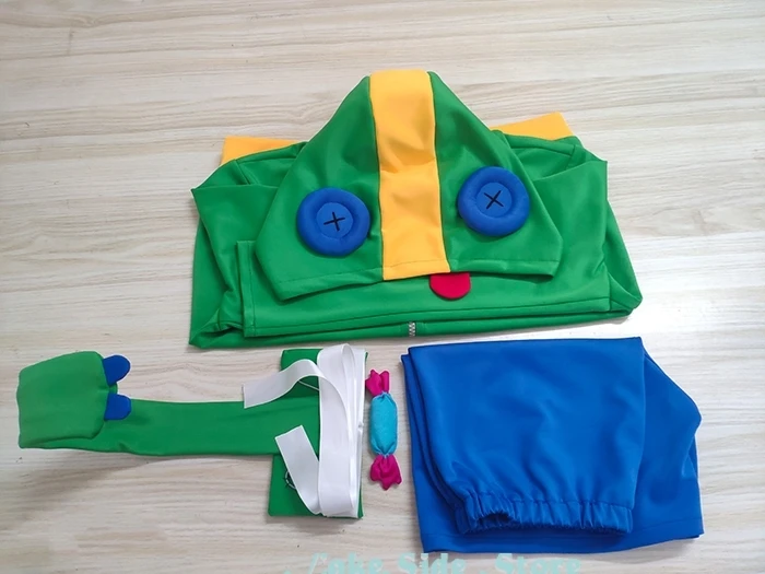 

Leon Cosplay Legendary Hoddies Brawl Outfit Uniform Anime Unisex Top Shorts Halloween Party Role play Doujin Clothes