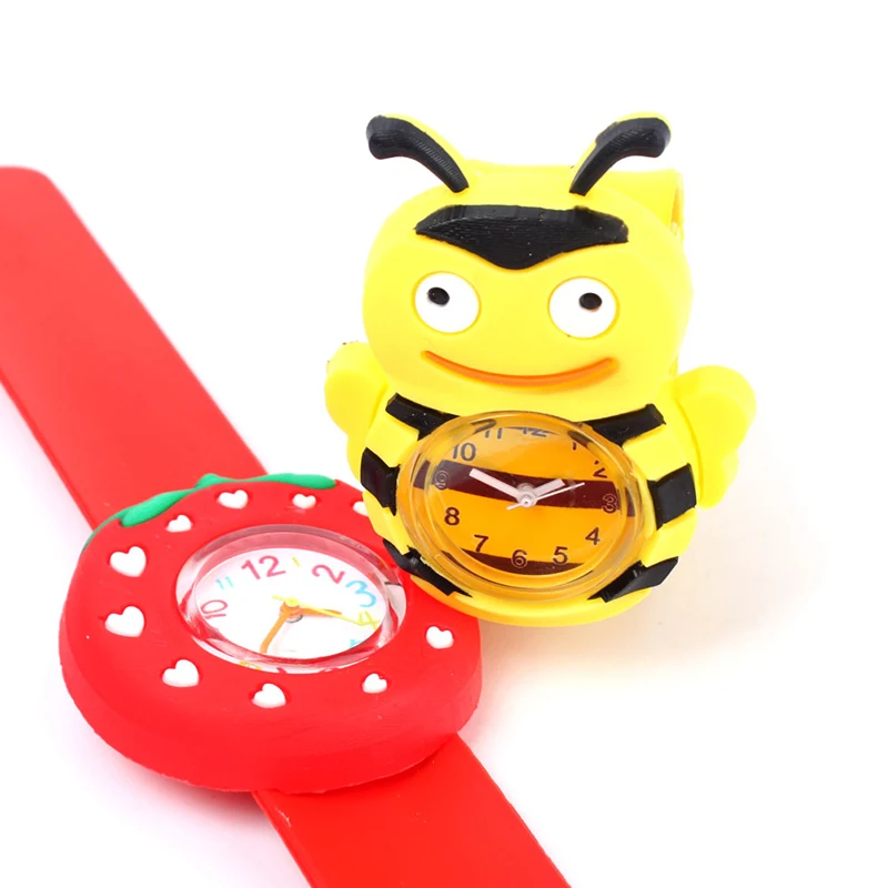 3D Cartoon Quartz Children's Wrist Watch - Fun & Stylish Gift