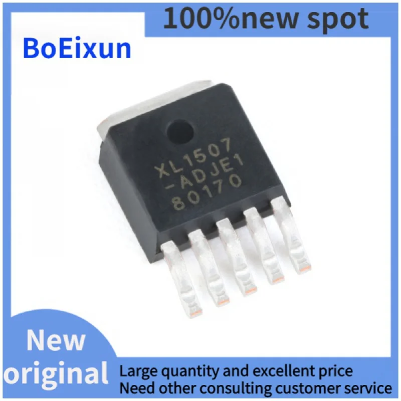 

100% brand new SMD XL1507-ADJE1 TO252-5 Step Down DC Power Converter Step-Down Chip 150khz Integrated Circuit