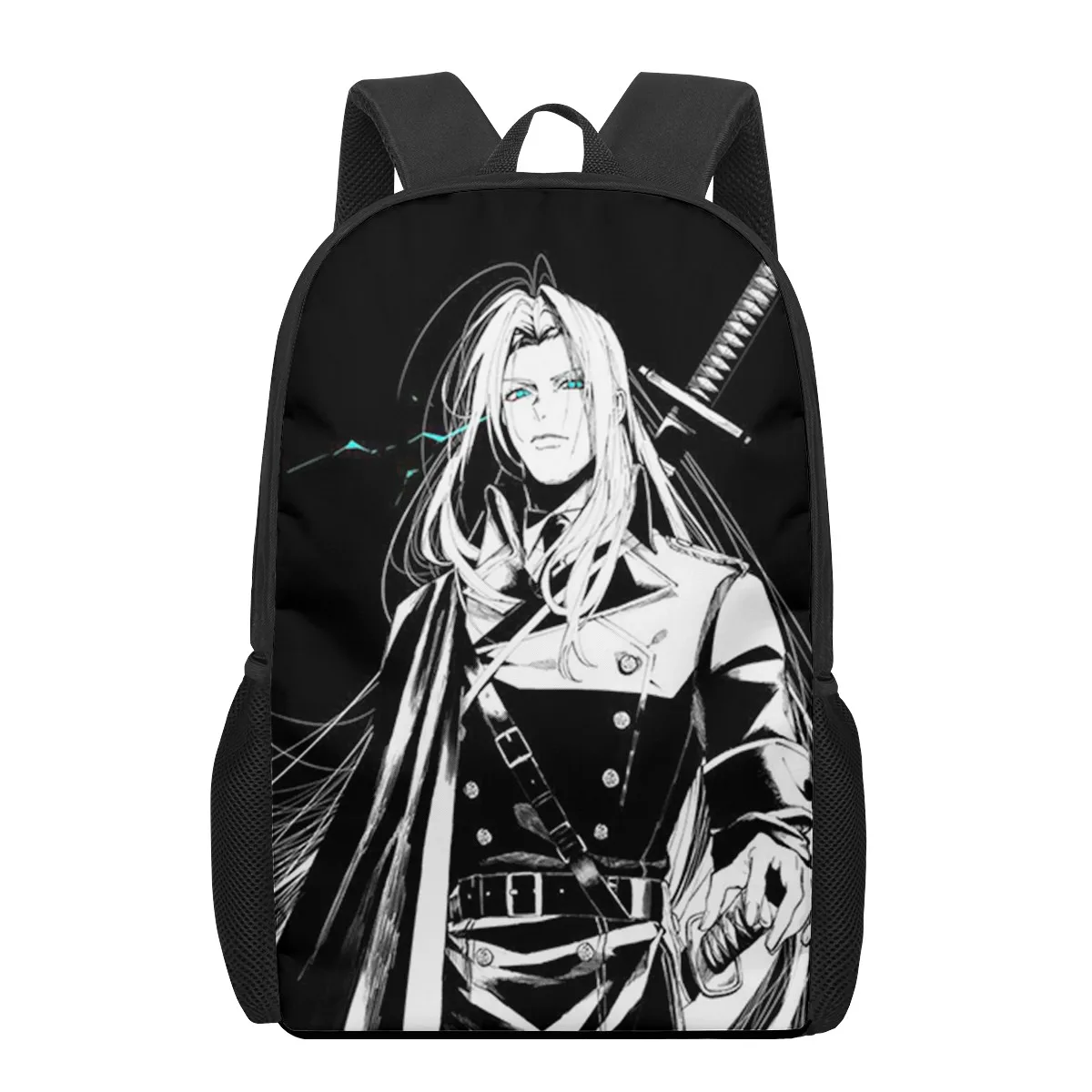 Final Fantasy Sephiroth 2021 School Bags Fashion Print Backpacks For Teenage Boys Girls Schoolbag Book Bag 16 Kids Backpack