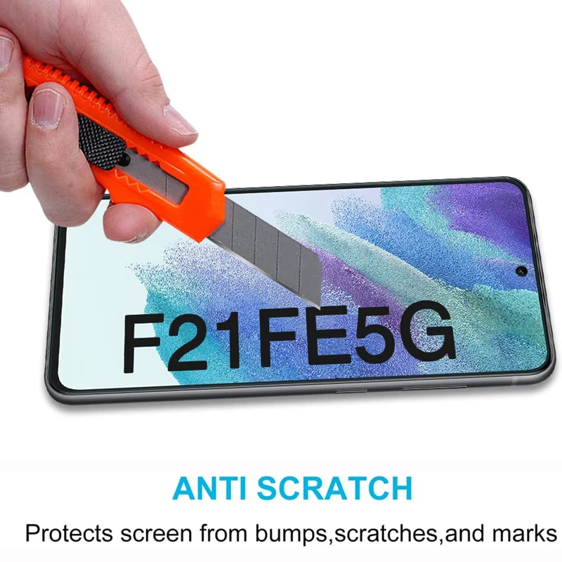 Premium Tempered Glass Screen Protector Set - High-Definition Clarity and Scratch Resistance