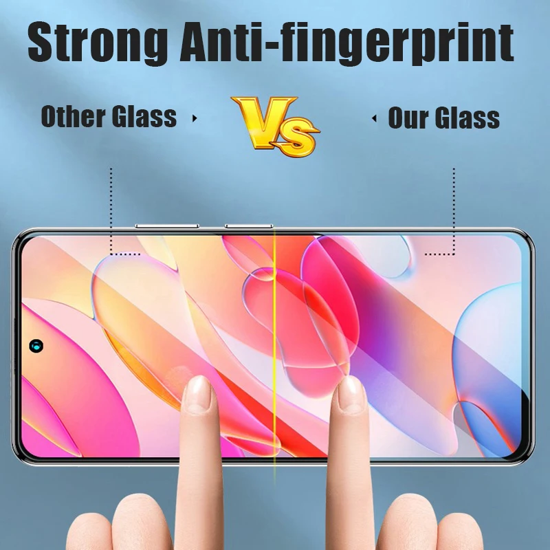 3Pcs Protective Glass For Xiaomi Redmi Note 9 10 11 Pro Max 9s 10s Tempered Screen Protector Redmi 10A 9T 9A 10C 9C Glass Film