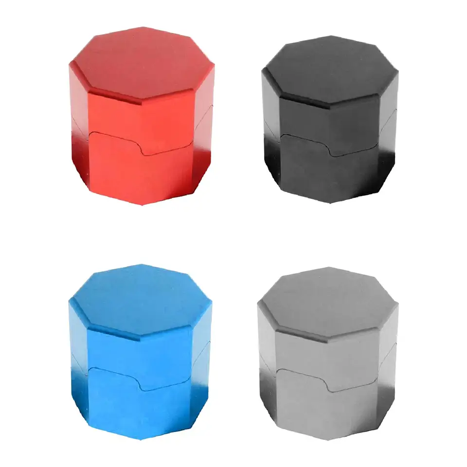 Baoblaze Pool Chalk Holder Pocket Clip Lightweight Storage Box Aluminum Snooker Tool Accessory Chalk Case Pool Billiards Chalk Carrier