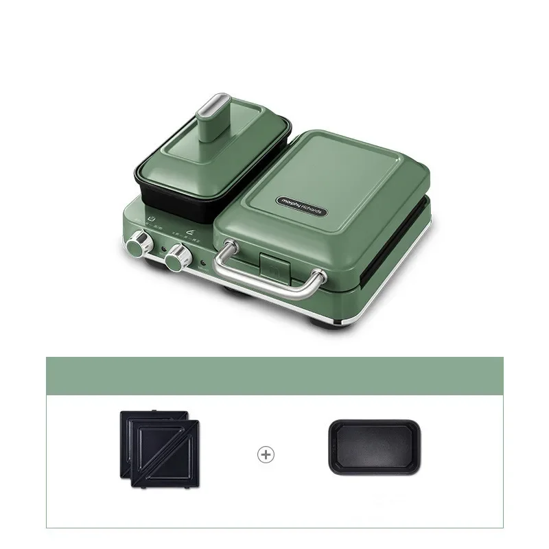 Multifunctional Breakfast Machine Sandwich Light Food Small Household Waffle Makers Roaster Machine 3