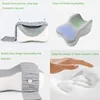 Orthopedic Slow Rebound Memory Cotton Clamp Leg Pillow Maternity Foot Pillow Strap Adjustable Side Sleeping Knee Leg Pillow New 5