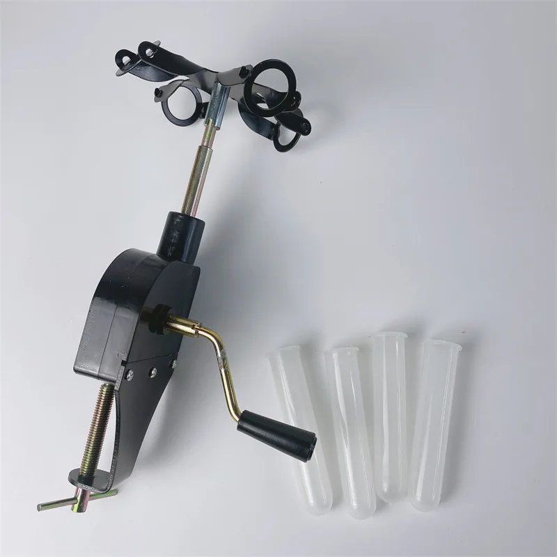 Cheap Hand Operated Manual Precipitator Chemical Centrifuge for Laboratory Use Capacity 4x15ml Lab Equipment SYHD-1