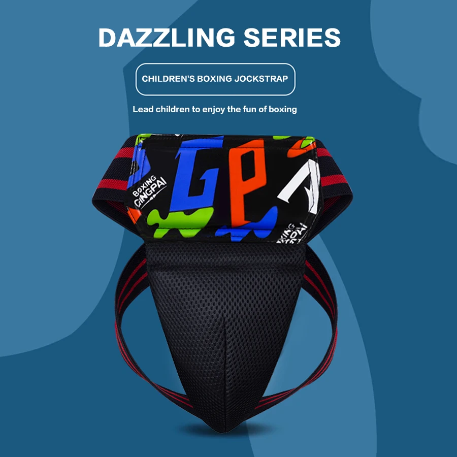 Crotch protection for boys girls Sanda boxing Taekwondo children's fighting Yin protection pants children's football sports