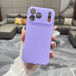 Luxury Glitter Silicone Phone Case - Sparkle Soft Shockproof Cover - iPhone 15 Plus (Purple)