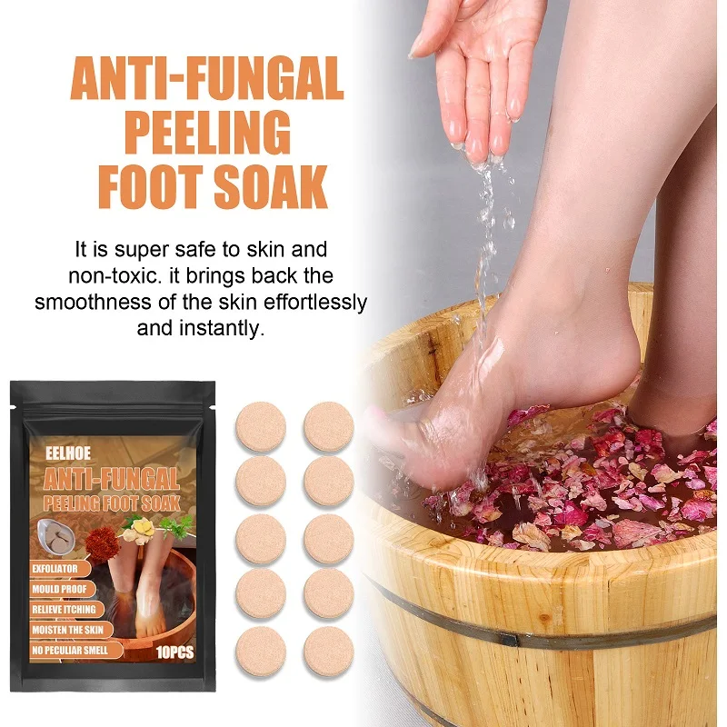 Herbal Foot Bath Powder Pack Foot Care Detox Fungal Nail Treat Foot