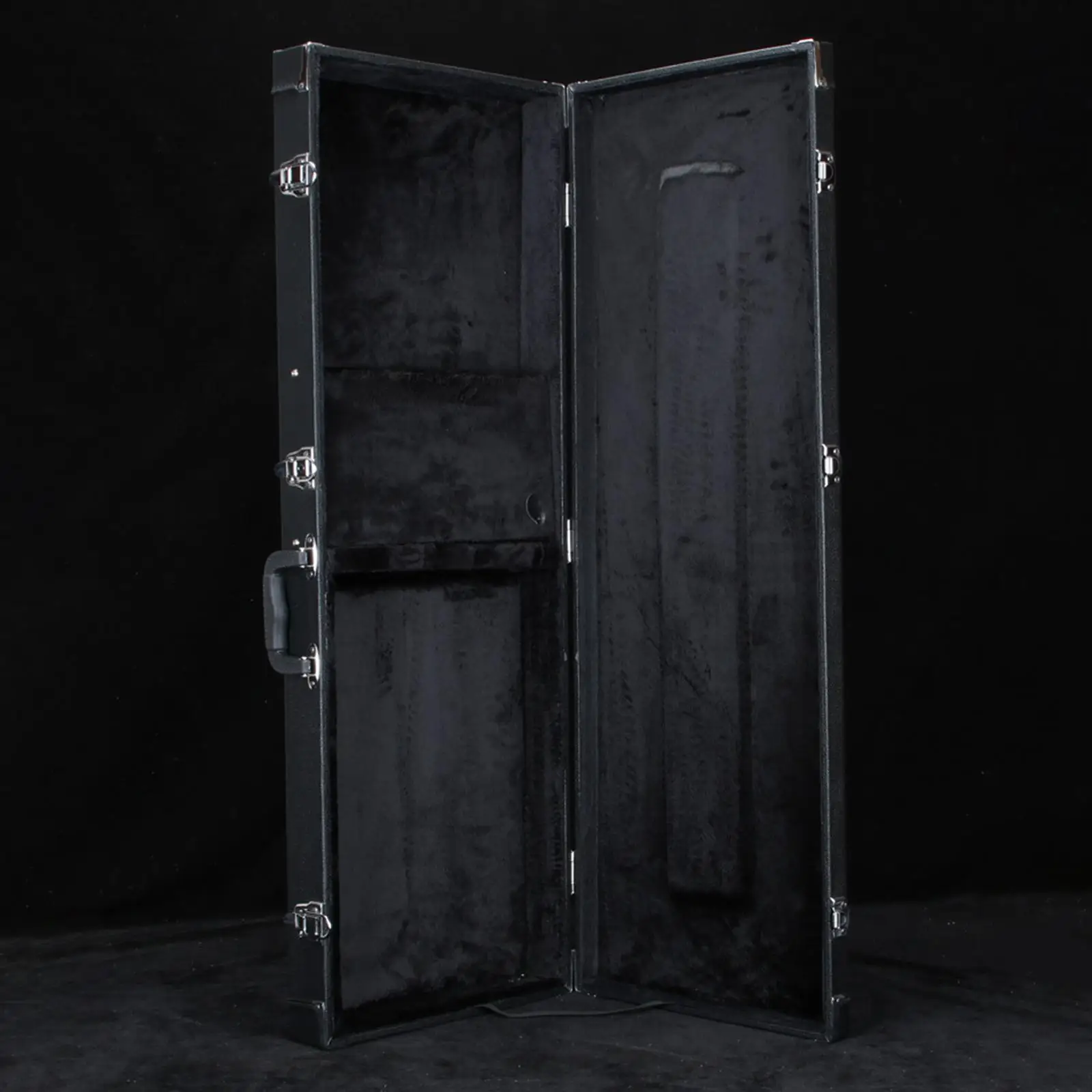 Electric Bass Guitar Case Portable for Storing Accessories Strings Tuner Capos