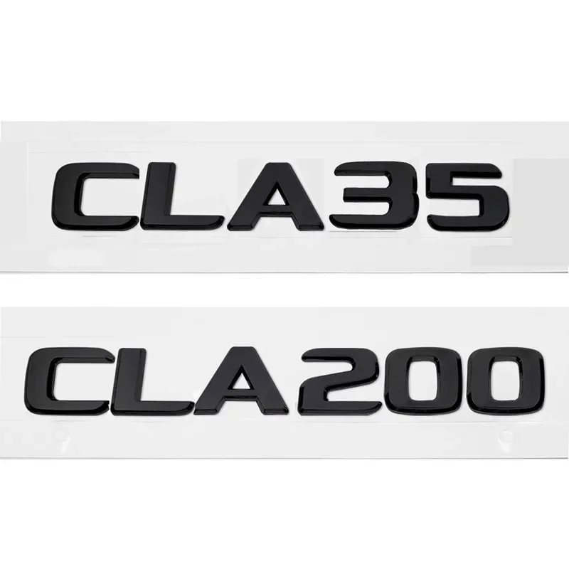 Lettres 3D CLA180 CLA200 CLA220 CLA 250 CLA260, Badge ABS