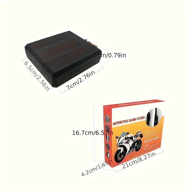 Waterproof Motorcycle Alarm System motorcycle alarm bike alarm anti theft alarm 125db 12V Remote Control Horn Warner