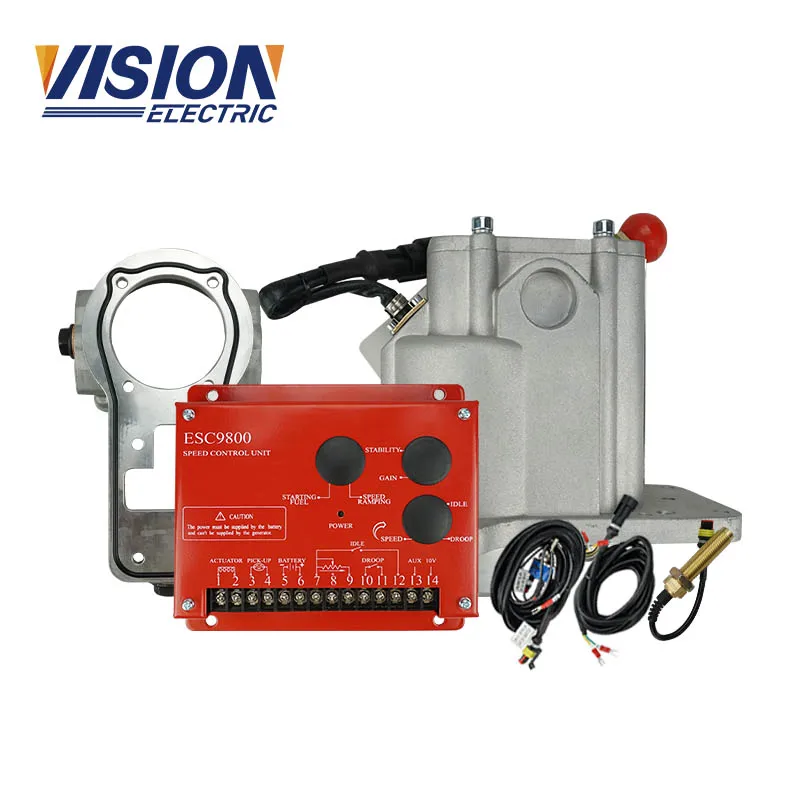 

Дизельный генератор, электронный блок управления скоростью, регулятор скорости серии ESC9800