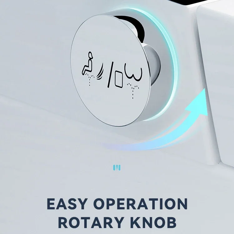 Hot Selling Sanitary Ware Floor Mounted Water Closet Electric Bidet Intelligent Toilet Bowl Bathroom Smart Toilet For Hotel 6