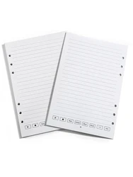 Erasable A5 6 - Ring Refillable Notebook with PU Cover (White SyncPen4 Paper)