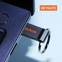 HEYGATE Durable Metal Water & Drop Proof Pendrive USB 2.0 8G/16G/32G/64G/128G Flash Drive U Disk Great Gift for Data Backup 3