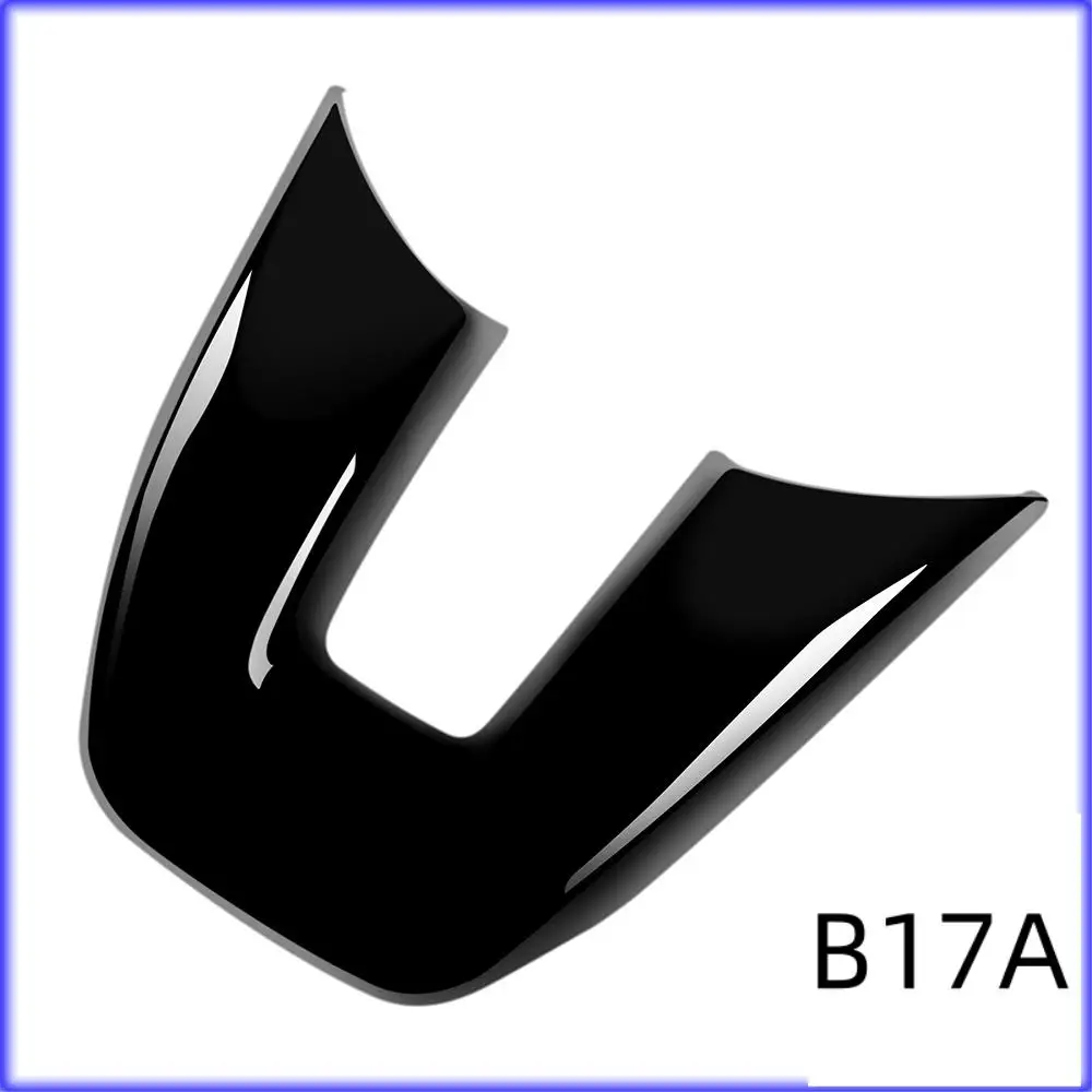 BT-Car V 스타일 스티어링 휠 패널 커버 트림 장식 프레임 스티커 Honda Vezel HR-V HRV 2021 2022