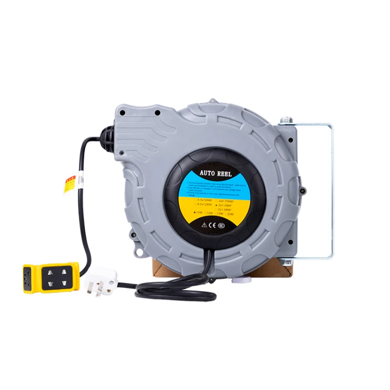 

220v Extension Power cord Cable Reel with CE 3C approval automatic Retractable Cable Reels