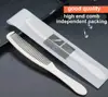 Free Shipping Hotel Star High End Restaurant Supplies Travel Hairdressing Beauty Salon Independent Packing Disposable Comb 2