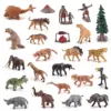 12 Simulated Prehistoric Animal Models Of Ancient Hominids Giant Rhinoceros Mammoths Multiple Children'S Decorative Toys 2