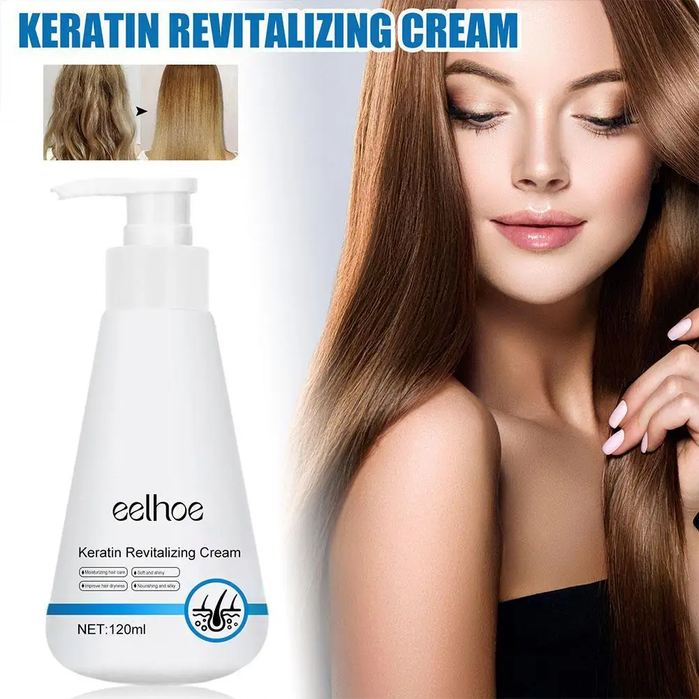 

Keratin Revitalizing Cream Scalp Care Nourishing Moisturizing Smoothing Protecting Hair Conditioner Hair Cleaning Free Shipping
