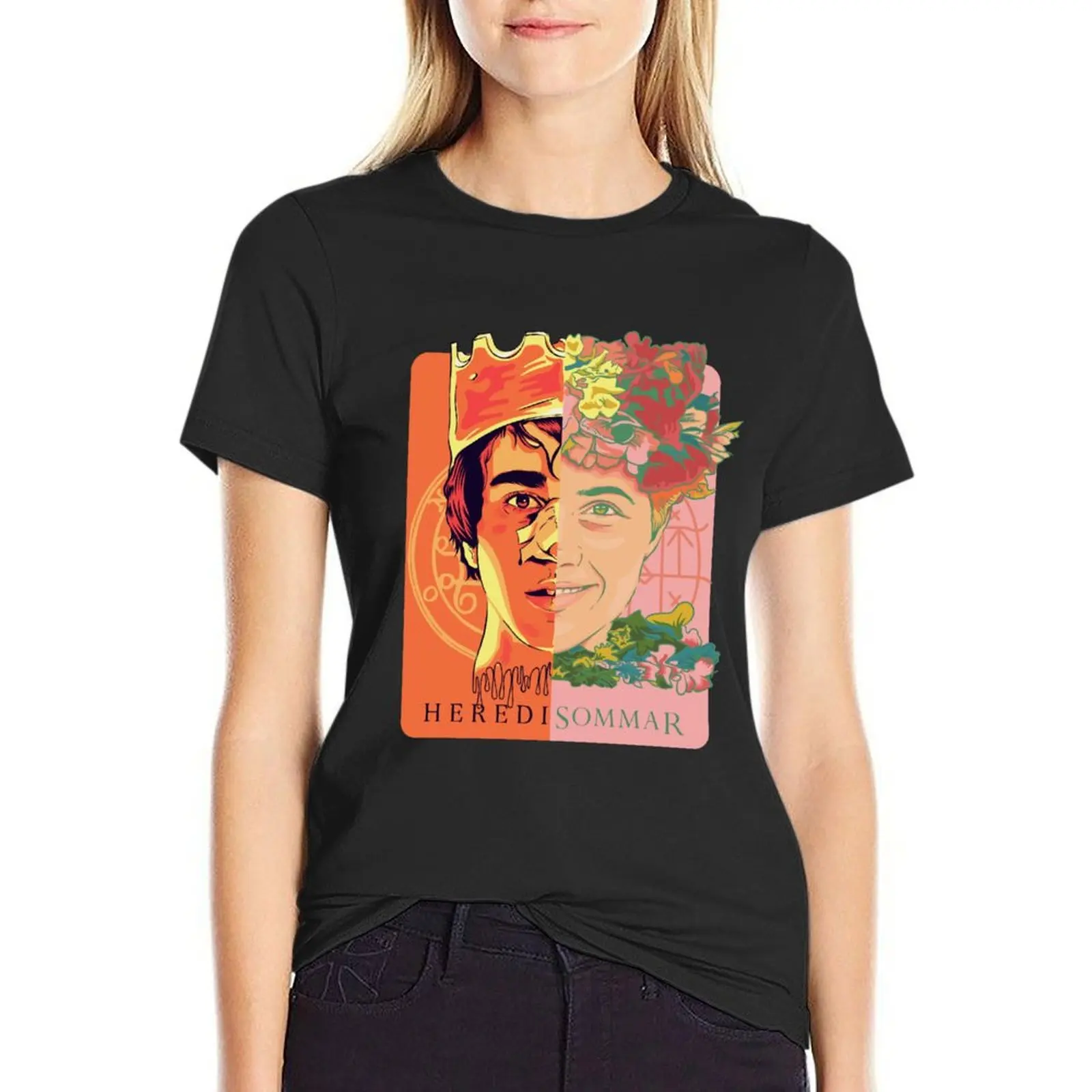 

HerediSommar T-Shirt Womens clothing t shirt Women t shirts for Women Women's t-shirt