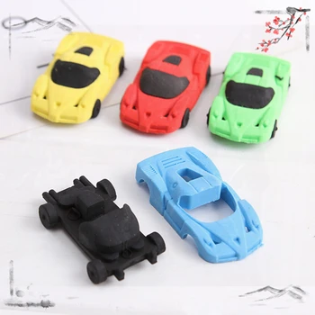 Gomme da cancellare per auto carine e Creative da 4 pezzi per forniture per l'apprendimento del ritorno a scuola per bambini cancelleria Kawaii