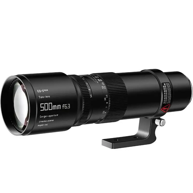 500mm F6.3 Full Frame Manual Focal Super Telephoto Lens for Sony E Nikon Z Leica